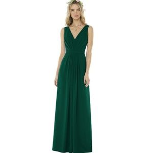 Dessy Social Bridesmaids Dress 8157 Hunter Green